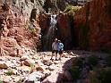 (202) Bill & Tiff at Lower Stone Creek Falls (approx. mile 131)